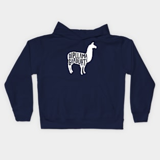 Dipllama Graduate Kids Hoodie